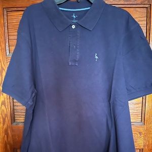 Taylor Byrd collection navy blue polo XXL